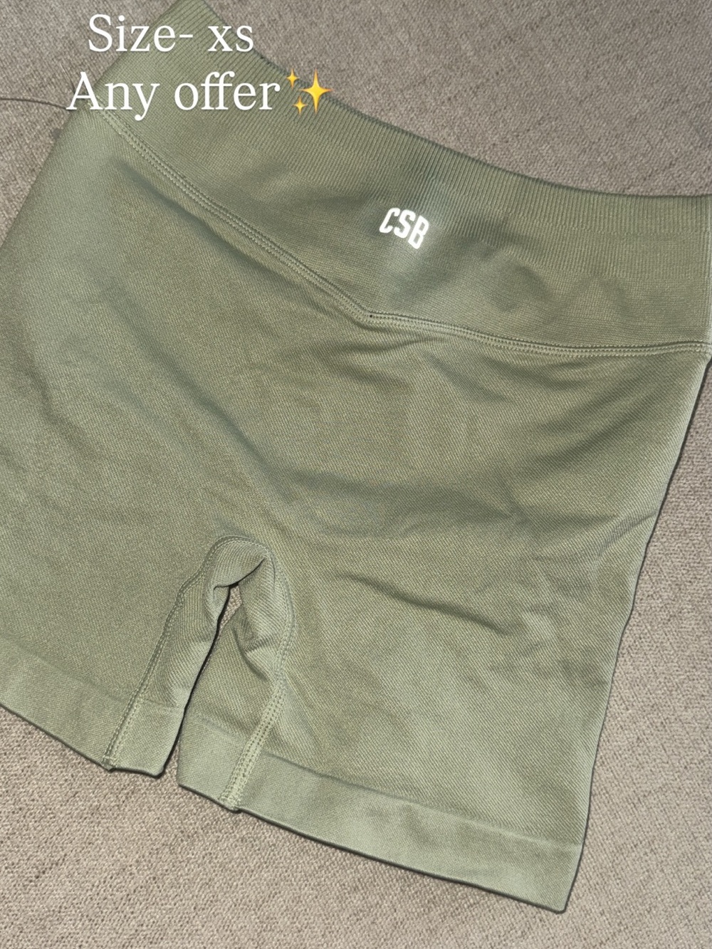 CSB Women's Seamless Bike Shorts - XS